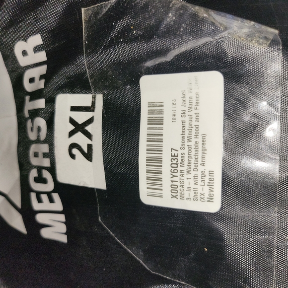 MECASTAR Mens 3 in 1 Ski jacket - Picture 7 of 7